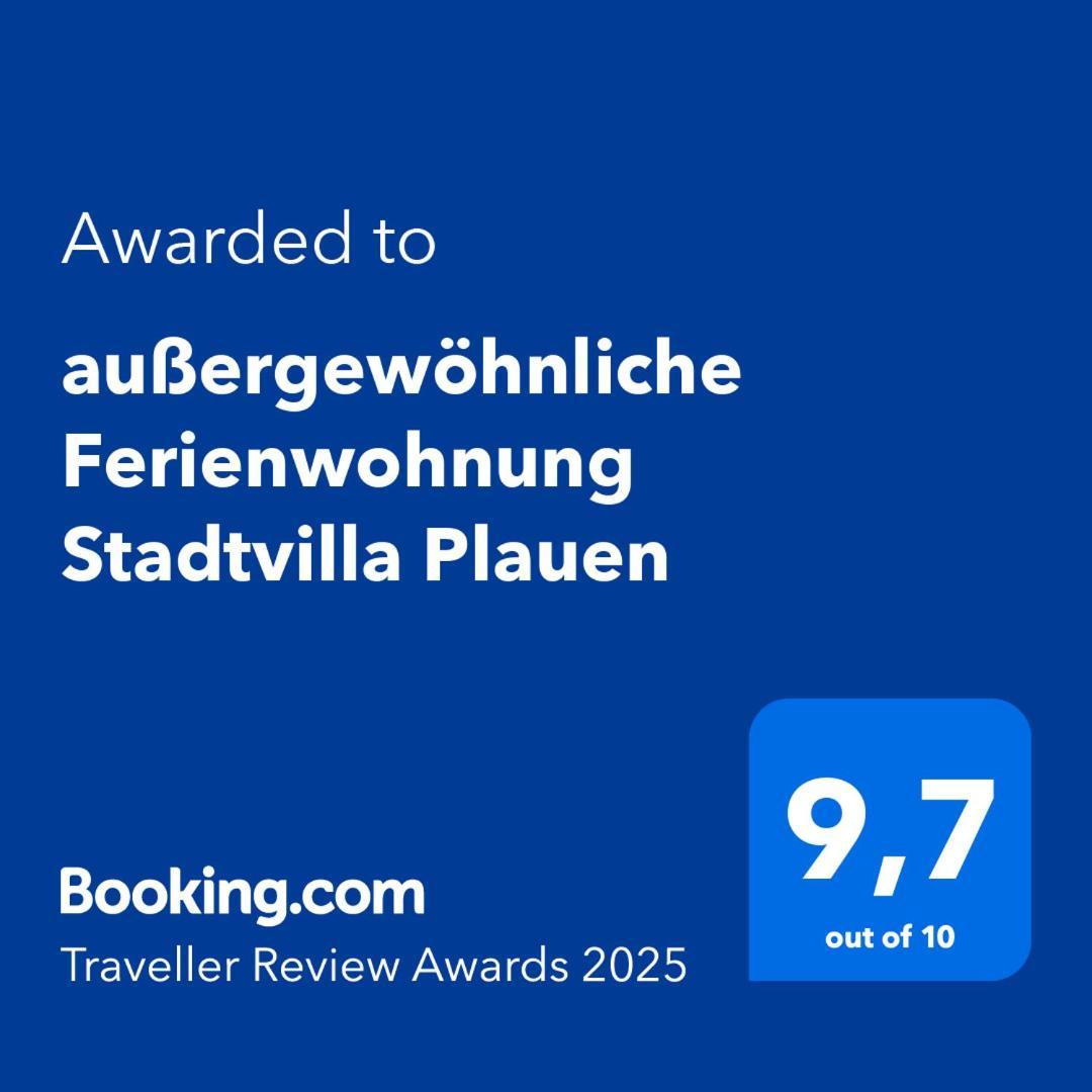 Aussergewoehnliche Ferienwohnung Stadtvilla Plauen Exterior photo